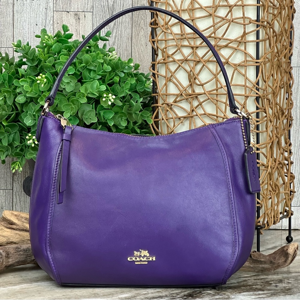 COACH - Vintage Vibrant Purple Shoulder Bag